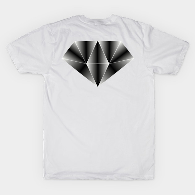 Metallic diamond, silver black by SAMUEL FORMAS